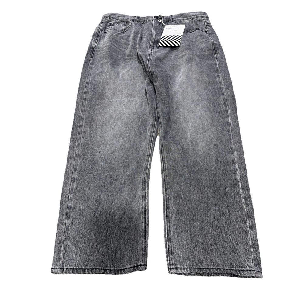 SR vs. Sandrine Rose Gray High Rise Crop Jeans 30 NWT Free People
